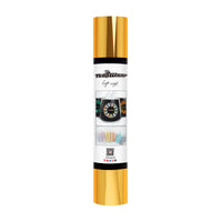 TeckWrap Mirror Chrome Adhesive Vinyl - Light Gold | Elevate Your Crafts with Lustrous Brilliance