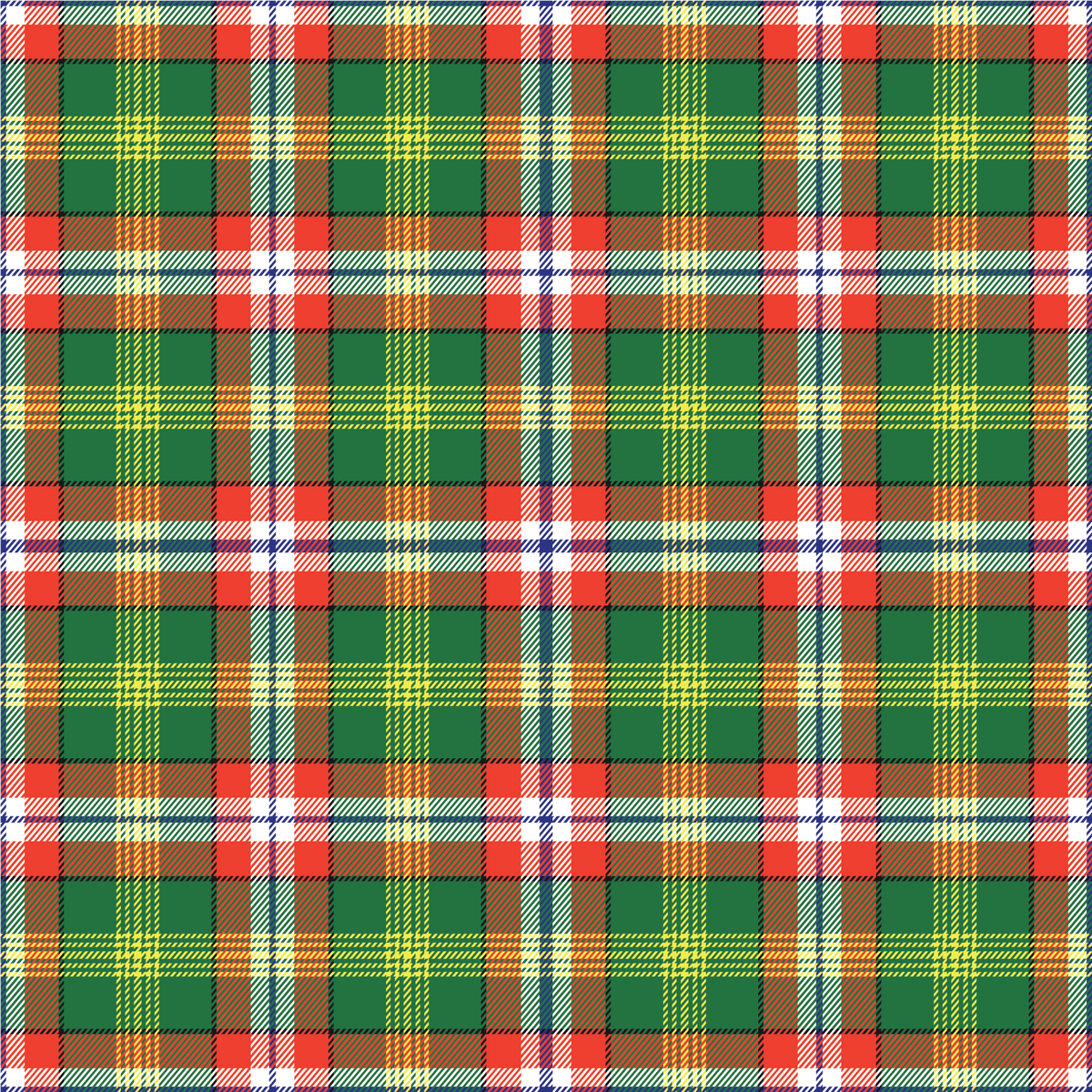 Northwest Territories Tartan Adhesive Vinyl