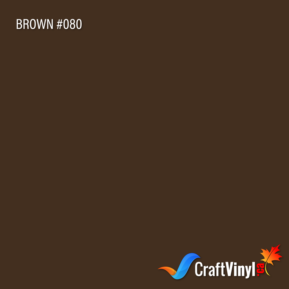 Oracal 651 Gloss Brown Vinyl #080