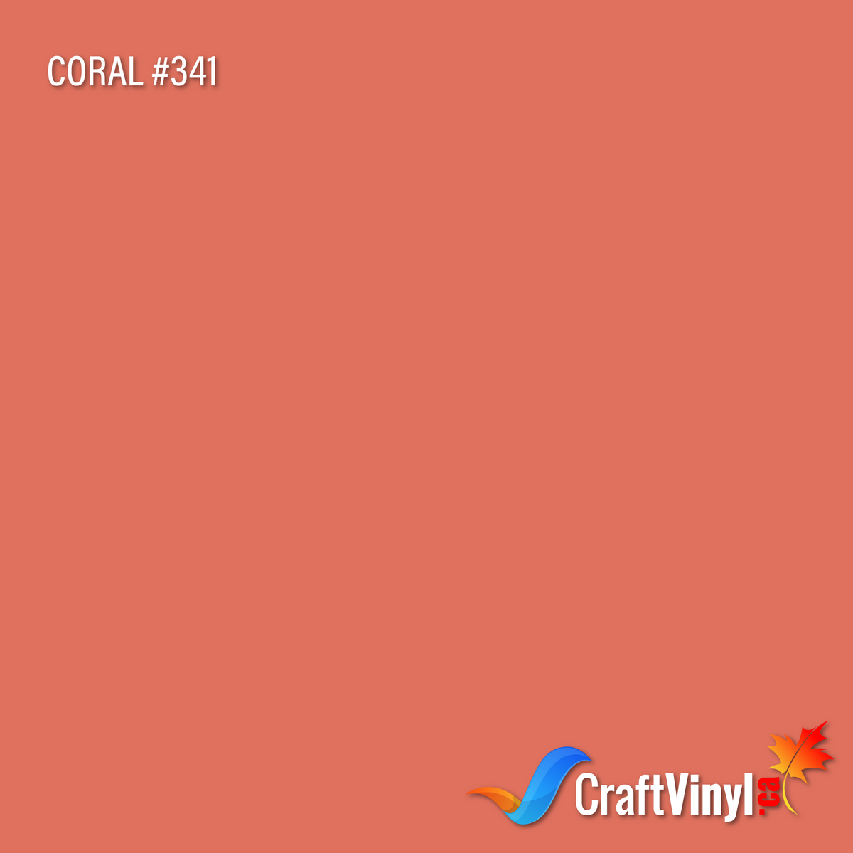 Oracal 651 Coral Vinyl #341