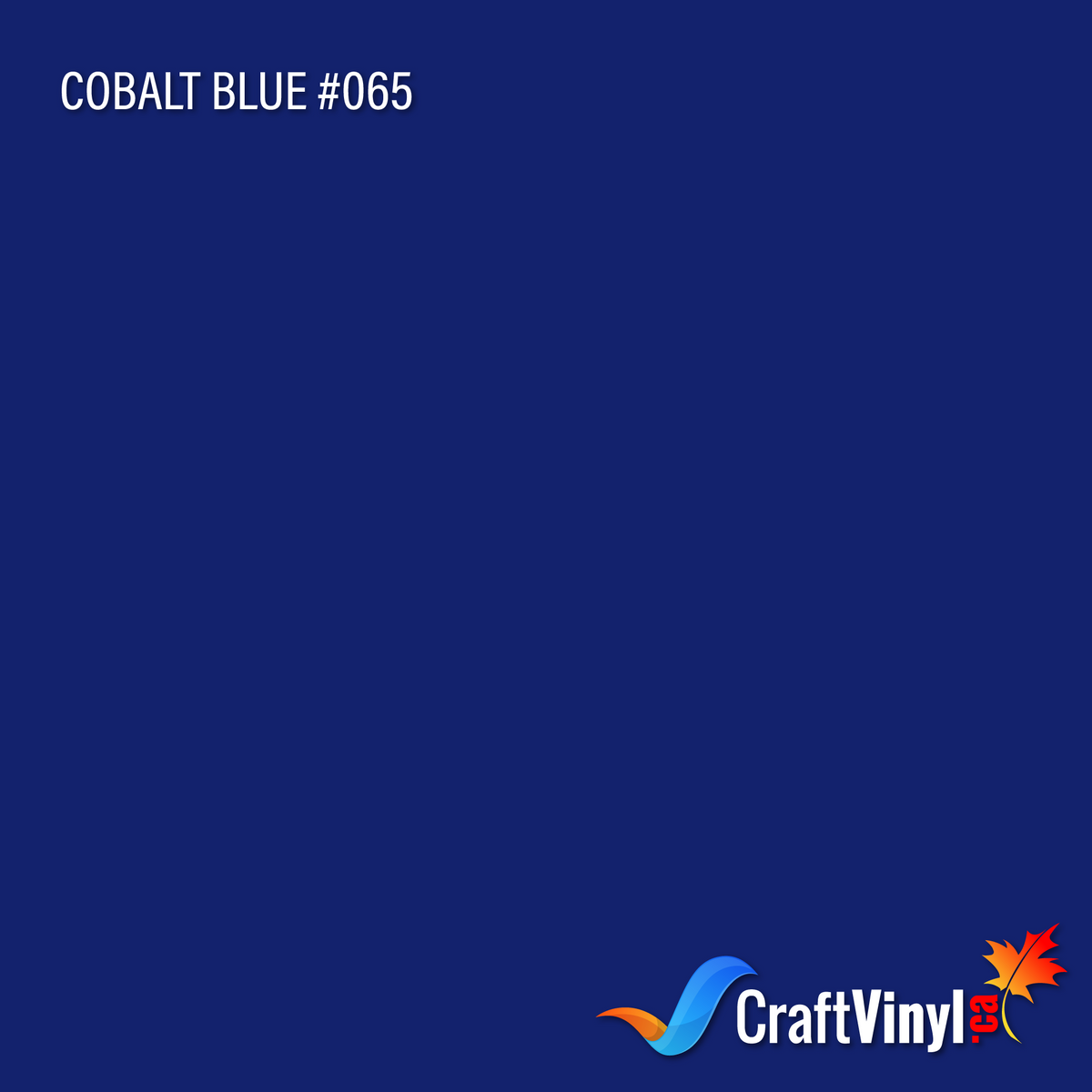 Oracal 651 Glossy Cobalt Blue Vinyl #065