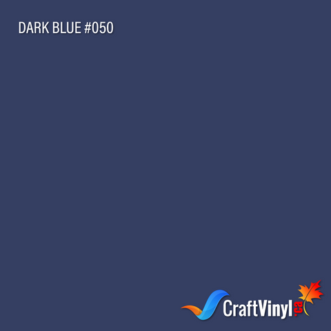 Oracal 651 Gloss Dark Blue Vinyl #050