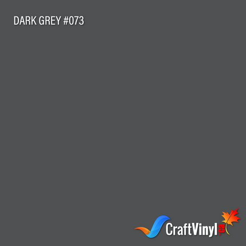 Oracal 651 Gloss Dark Grey Vinyl #073