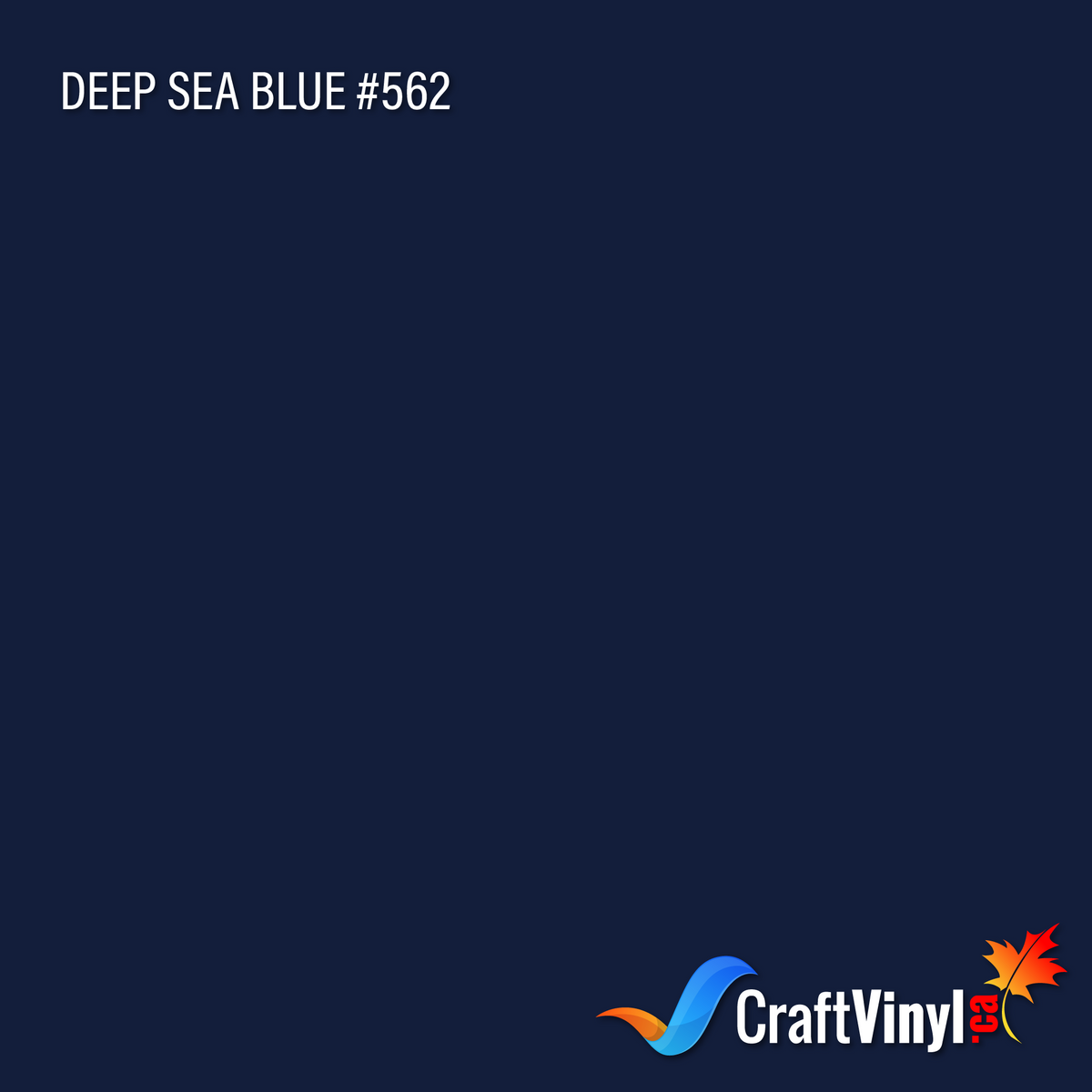 Oracal 651 Gloss Deep Sea Blue Vinyl #562