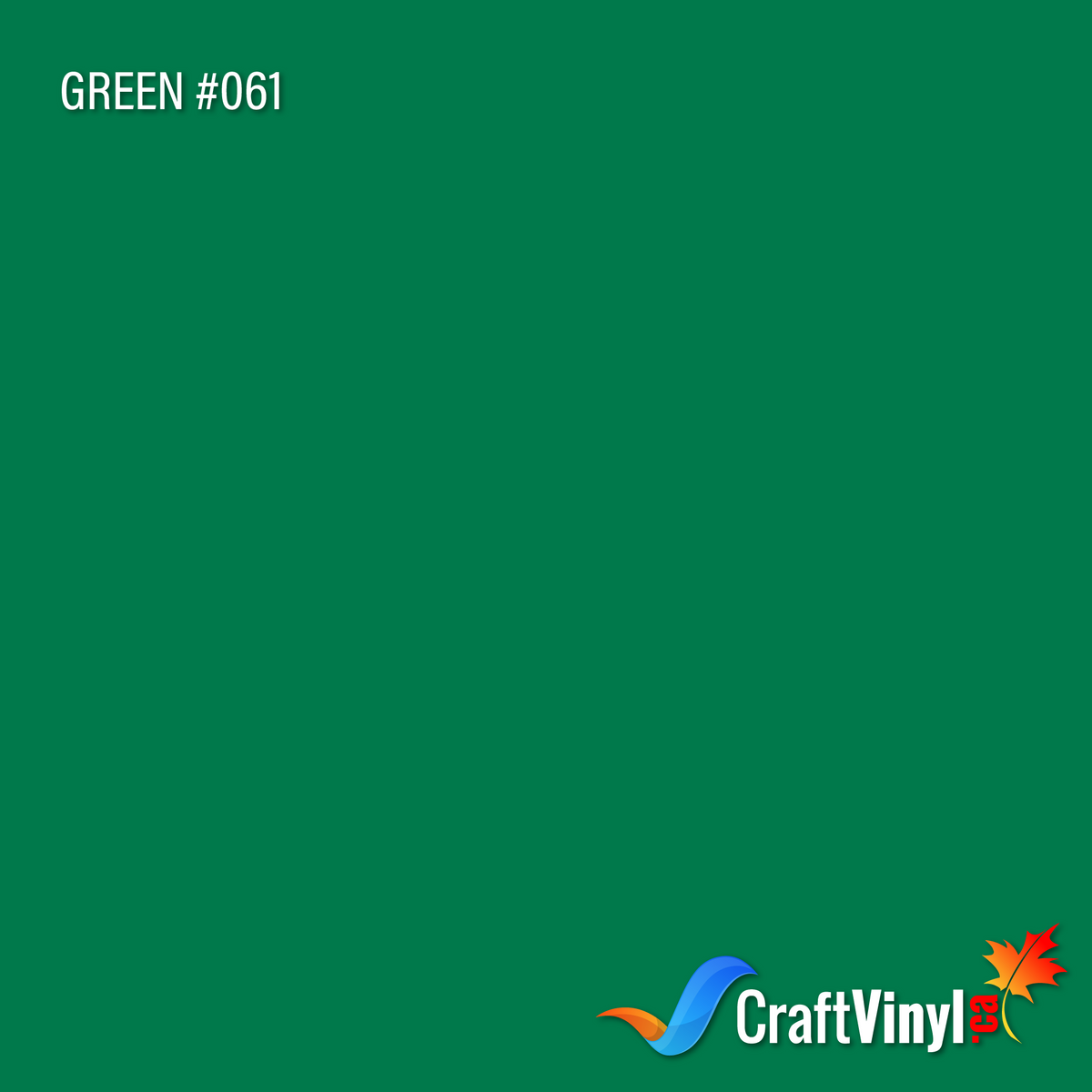 Oracal 651 Glossy Green Vinyl #061