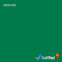 Oracal 651 Gloss Green Vinyl #061