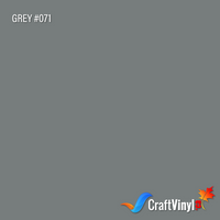 Oracal 651 Glossy Grey Vinyl #071