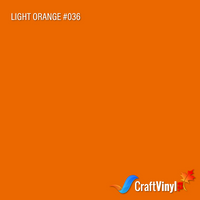 Oracal 651 Gloss Light Orange Vinyl #036