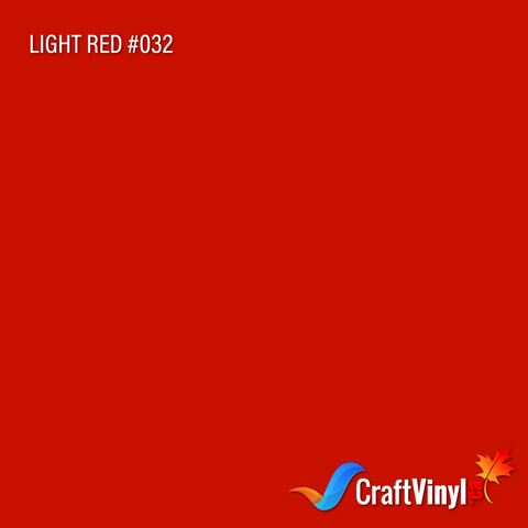 Oracal 651 Gloss Light Red Vinyl #032