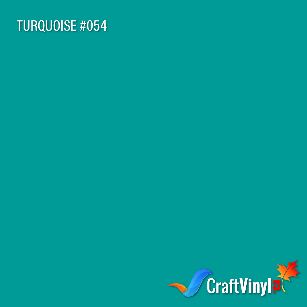 Oracal 651 Gloss Turquoise Vinyl #054