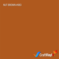 Oracal 651 Glossy Nut Brown Vinyl #083