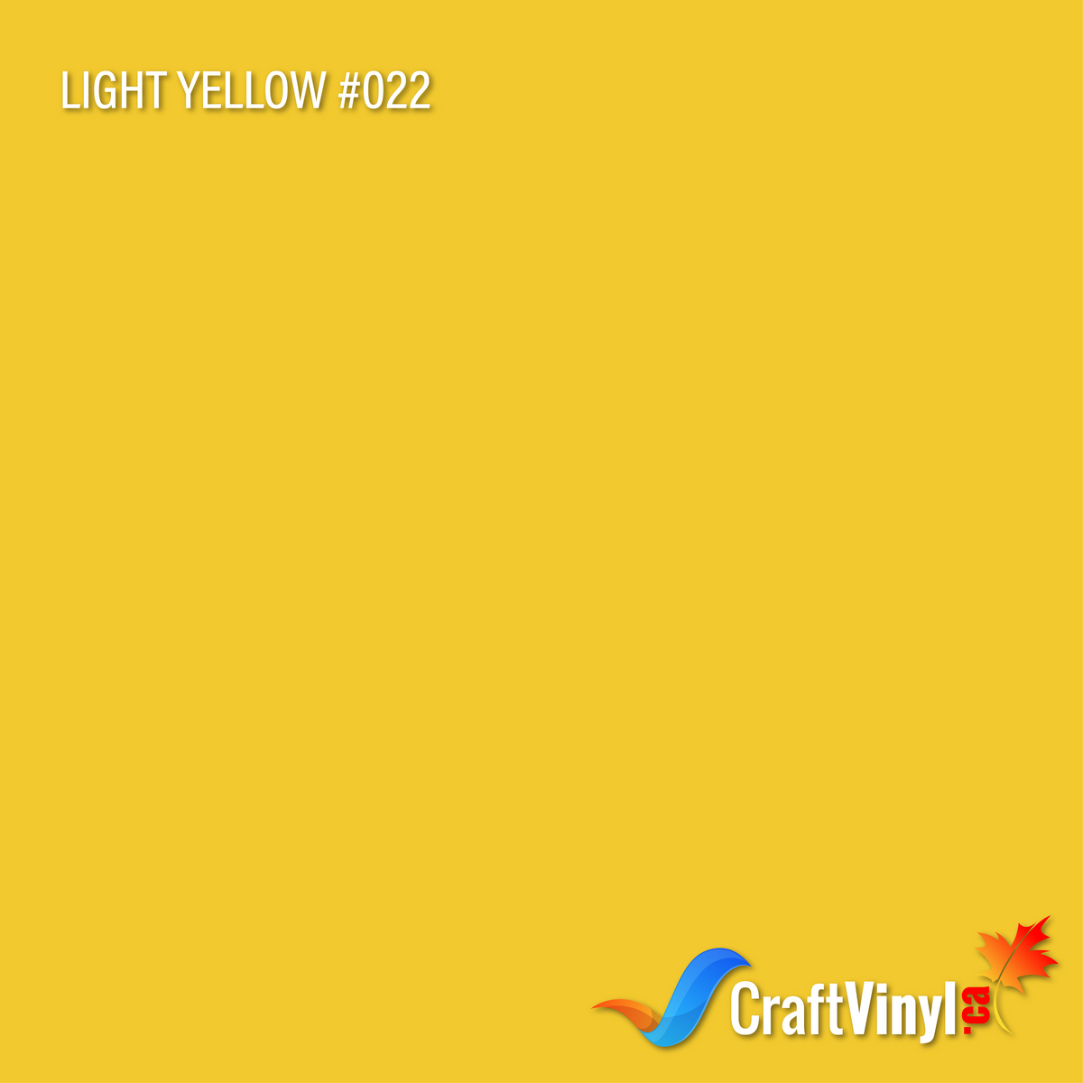 Oracal 651 Glossy Light Yellow #022