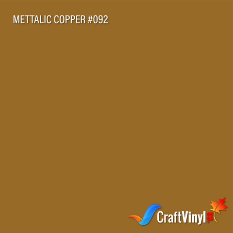 Oracal 651 Metallic Copper Vinyl #092