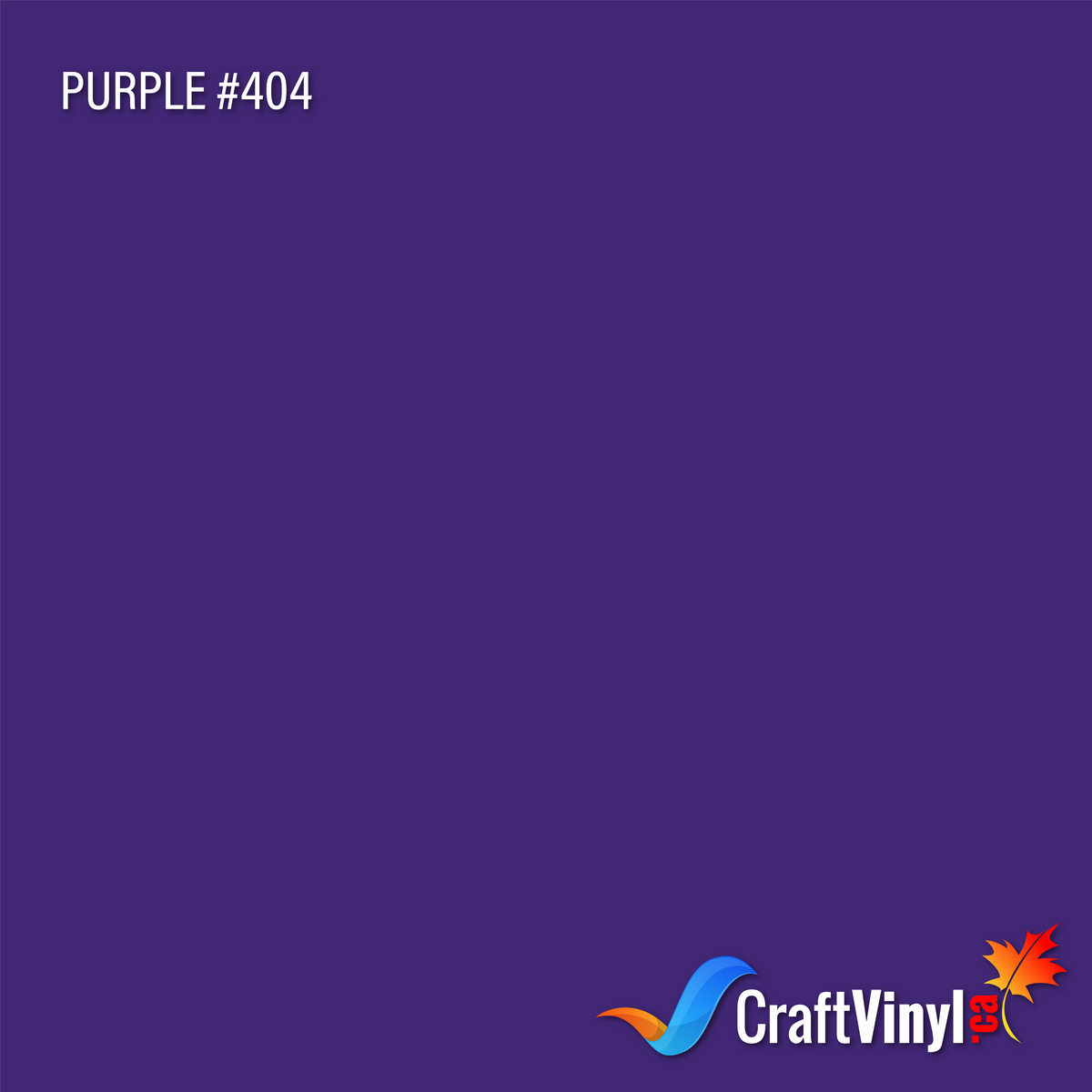 Oracal 651 Glossy Purple Vinyl #404