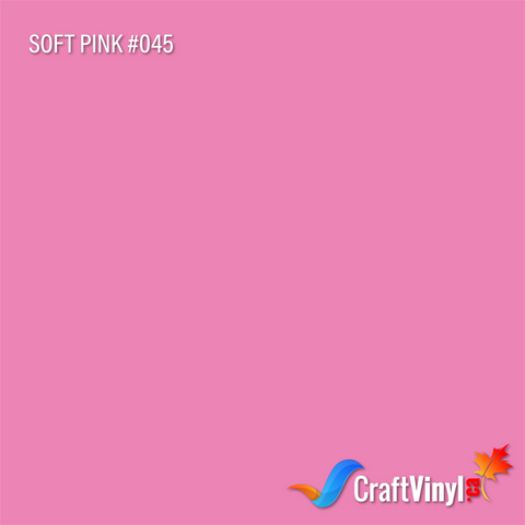 Oracal 651 Gloss Soft Pink Vinyl #045