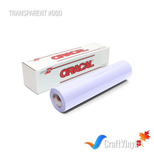 Oracal 651 Transparent #000 12'' x 5ft