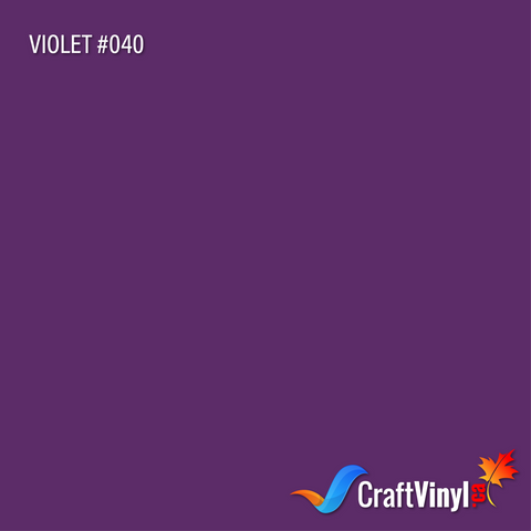 Oracal 651 Glossy Violet Vinyl #040