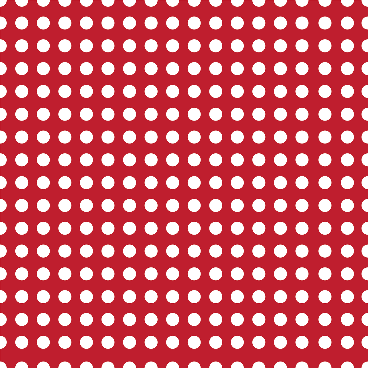 Red and White Polka Dots Adhesive Vinyl