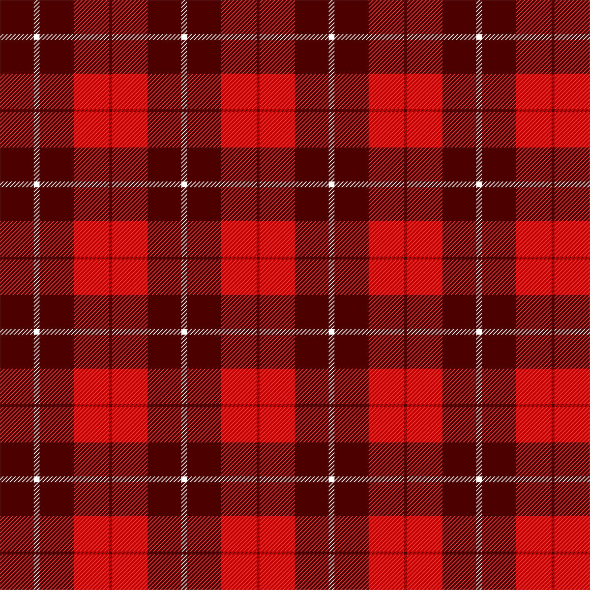 Plaid Red 2 Adhesive Vinyl