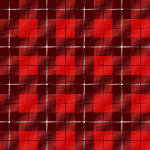 Plaid Red 2 Adhesive Vinyl