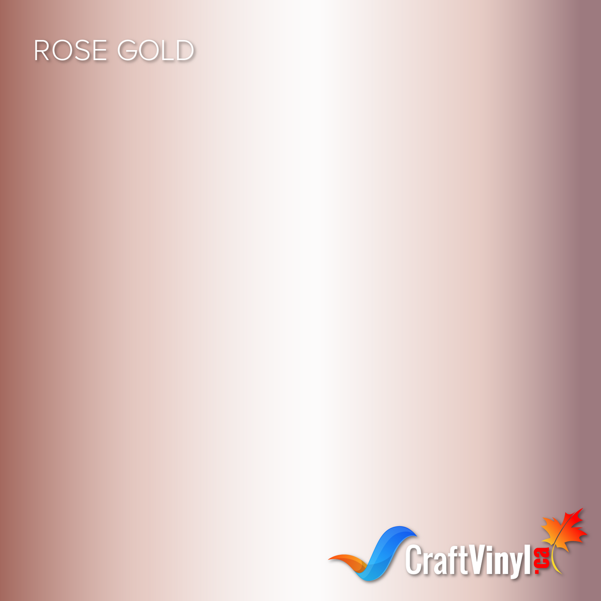 Craft Rose Gold HTV Vinyl 12" x 4.5" sheets