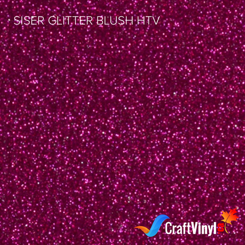 Siser Glitter Blush Heat Transfer Vinyl