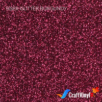 Siser Glitter Burgundy