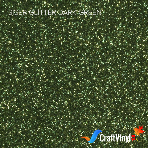 Siser Glitter Dark Green