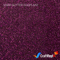 Siser Glitter Eggplant