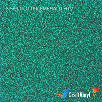 Siser Glitter Emerald Heat Transfer Vinyl