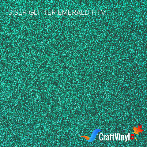 Siser Glitter Emerald Heat Transfer Vinyl