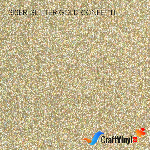 Siser Glitter Gold Confetti