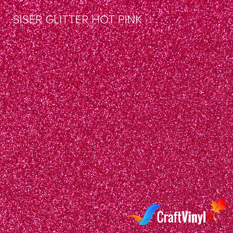 Siser Glitter Hot Pink