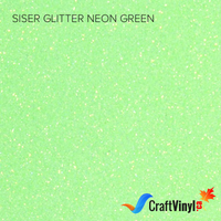 Siser Glitter Neon Green