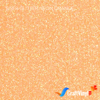 Siser Glitter Neon Orange