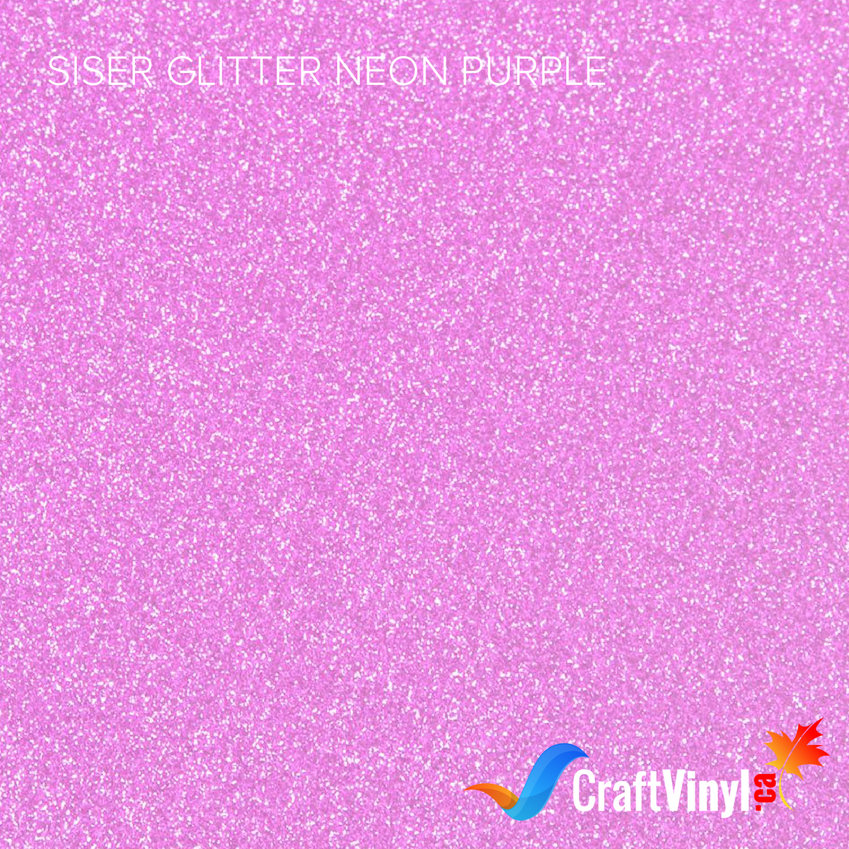 Siser Glitter Neon Purple