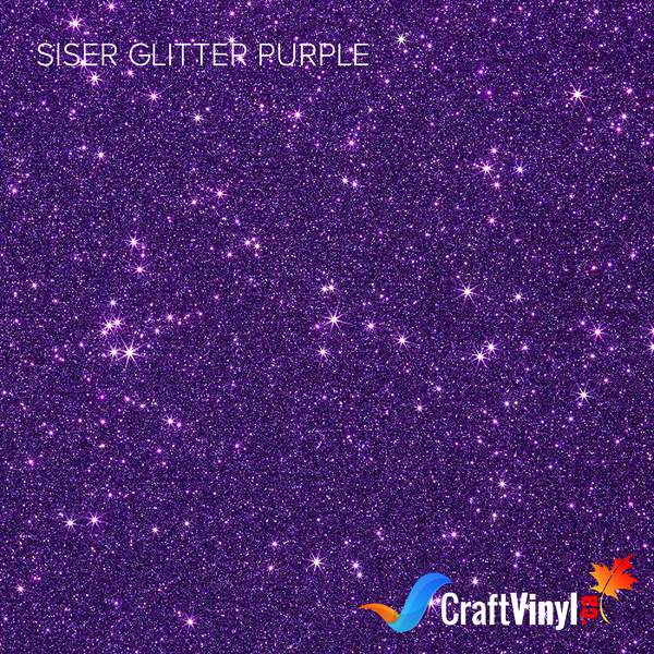 Siser Glitter Purple - Craft Vinyl