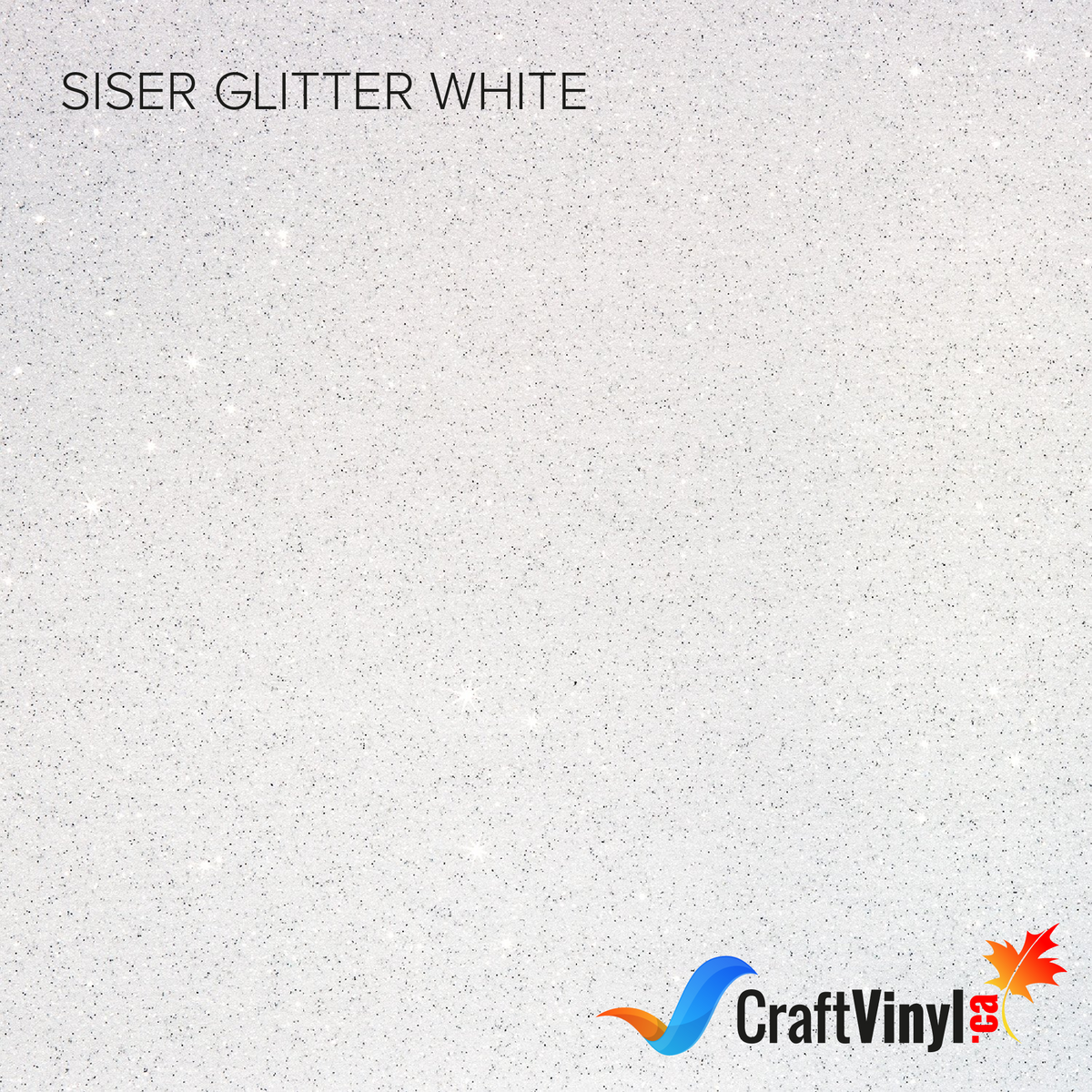 Siser Glitter White