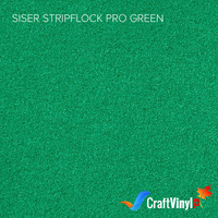 Siser Green StripFlock Pro Heat Transfer Vinyl