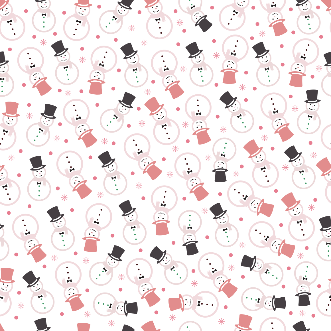 Frosty The Snowman Adhesive Vinyl Pattern 2