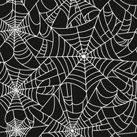 Halloween Spider Web (Black and White) Prints Adhesive Vinyl