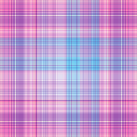 Plaid Pink Cotton Candy Prints Adhesive Vinyl