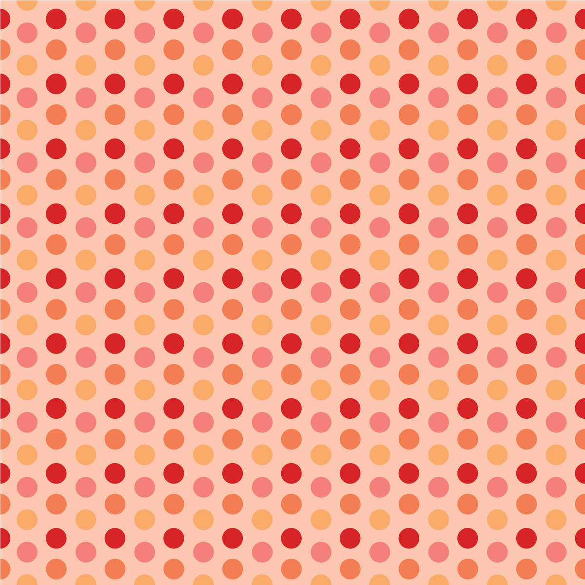 Craft HTV Sunset Polka Dots Pattern