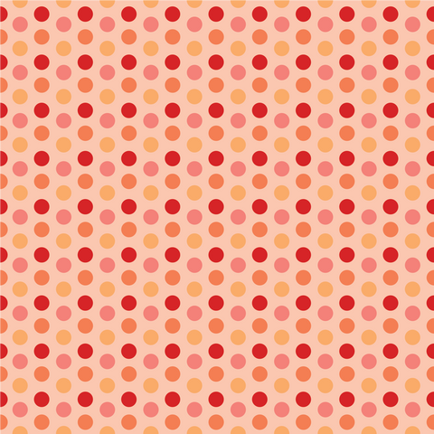 Craft HTV Sunset Polka Dots Pattern