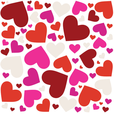 Hearts Adhesive Vinyl