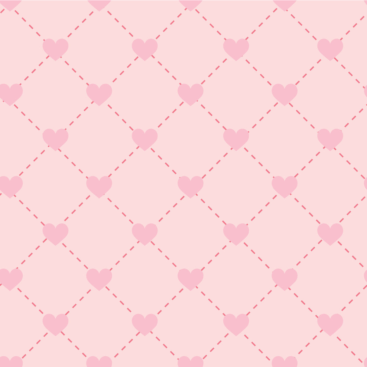 Valentines Geometric Hearts Adhesive Vinyl #2