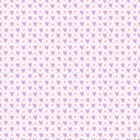 Valentines Hearts Purple Adhesive Vinyl #3