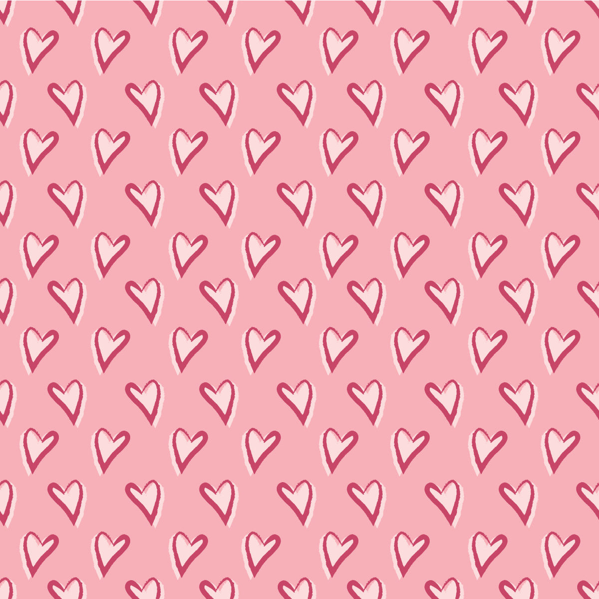 Craft HTV Valentines Hearts Border #2