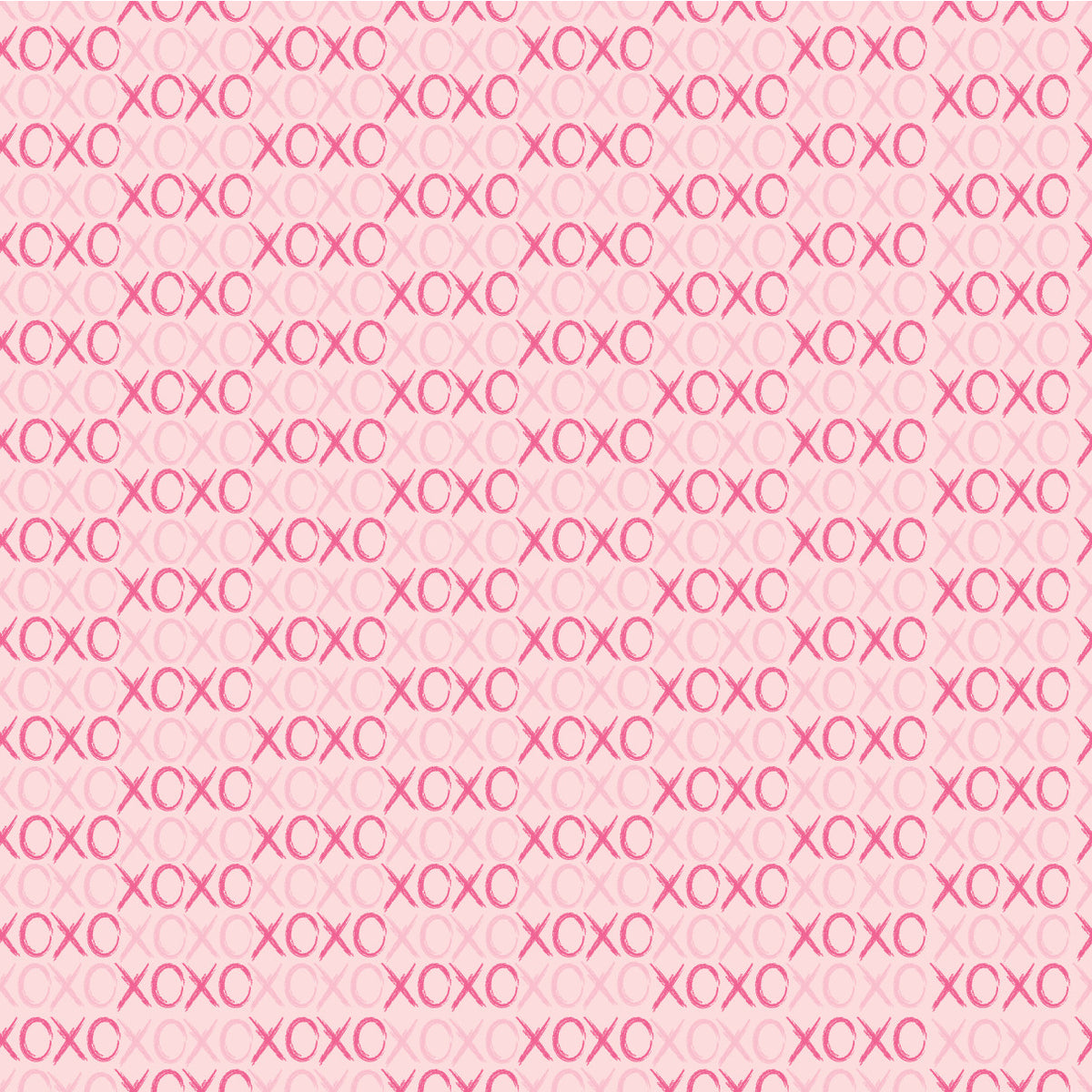 Valentines XOXO Pink Adhesive Vinyl