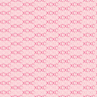 Valentines XOXO Pink Adhesive Vinyl